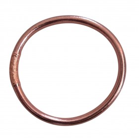 Bracelet Jonc BOUDDHISTE rosé - Pink Gold épais MAISON IZEL