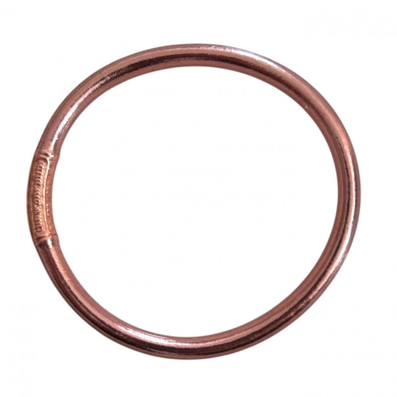 Bracelet Jonc BOUDDHISTE rosé - Pink Gold épais MAISON IZEL