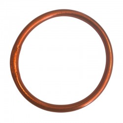 Bracelet Jonc BOUDDHISTE épais - Ginger orange - Maison Izel
