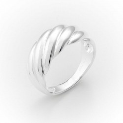 Bague large en Argent -...