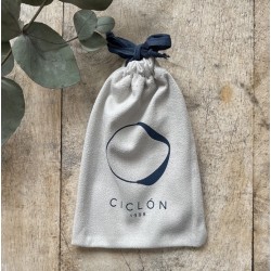 Collier sautoir ESTRIBO Métal et Cuir - Chaîne fantaisie & Pendentif Etrier