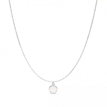 Chaîne Fine En Argent Massif 44 Cm - Bijou élégant Et Intemporel