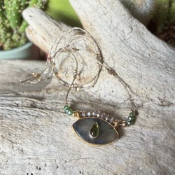 Collier cordon ajustable...