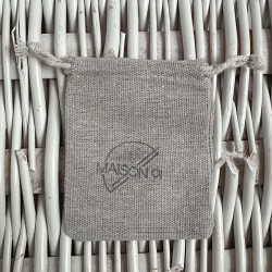 Bracelet UNAÏ Jonc acier dorée - Pierres semi-précieuses & Hématites