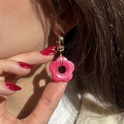 Boucles d'oreilles créoles...