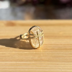 Bague ajustable LIBELLULE...