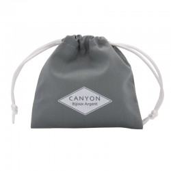 Bague large argent doré - Labradorite & zircons multicolores TAILLE 56