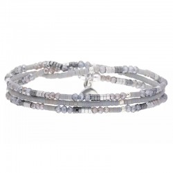 Bracelet 3 tours élastiqué...