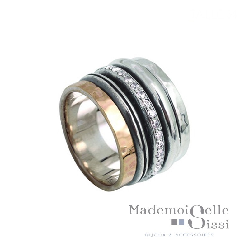 Bague Spinner en Argent pour Elle