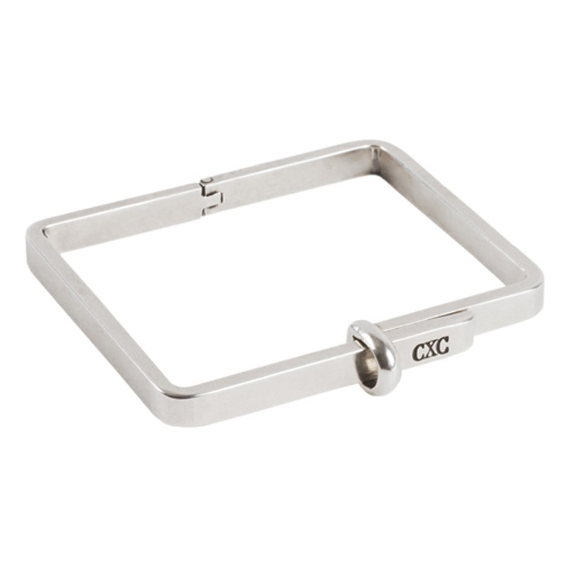 Bracelet Jonc métal Rectangle & stylisé Carré CXC BIJOUX Bracelet Jonc métal Rectangle & stylisé Carré CXC BIJOUX