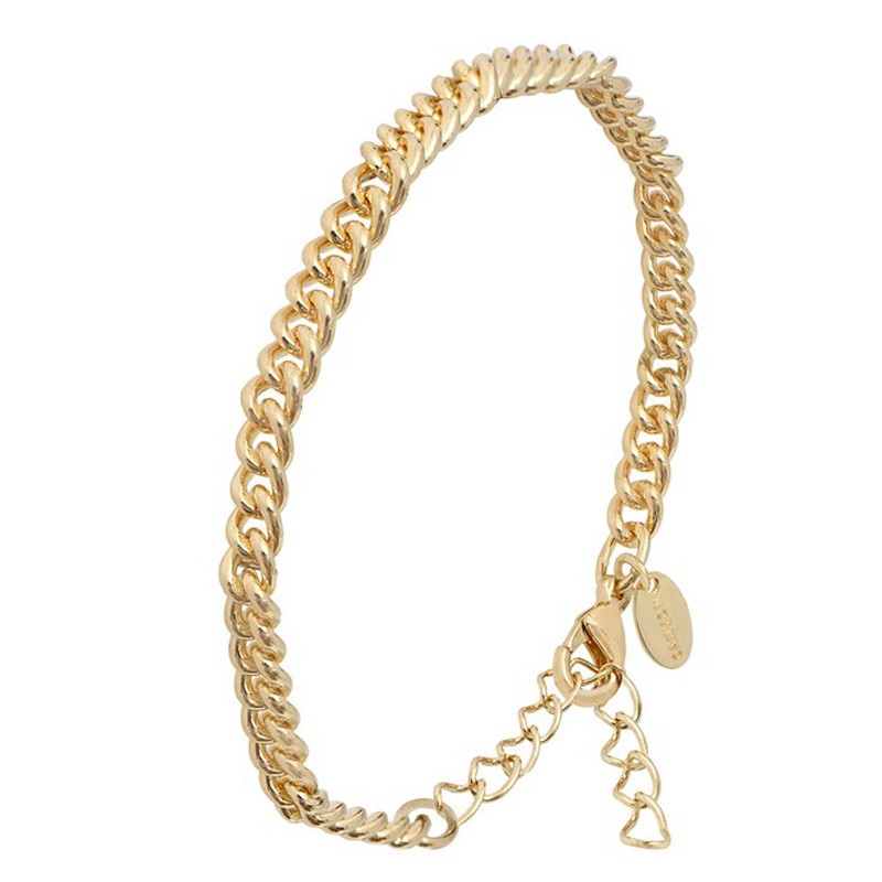 Bracelet Chaîne dorée - Gourmette petits maillons ronds serrés Canyon Bijoux Bracelet Chaîne dorée - Gourmette petits maillons ronds serrés Canyon Bijoux