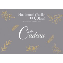 Carte Cadeau Mademoiselle Sissi