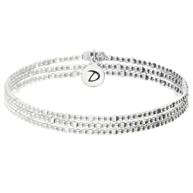 Bracelet élastique Triple tours Argent - Perles lisses & facettées
- DORIANE BIJOUX Bracelet élastique Triple tours Argent - Perles lisses & facettées
- DORIANE BIJOUX