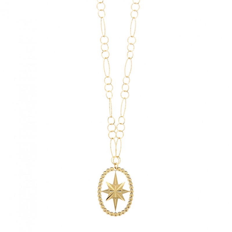 Collier Sautoir BUBBLE STAR doré - Chaîne & Pendentif étoile LOVELY DAY Collier Sautoir BUBBLE STAR doré - Chaîne & Pendentif étoile LOVELY DAY