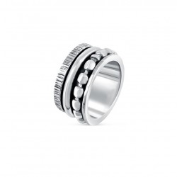 Bague Tube anneaux en Argent - L'INSOLITE - BAGUES THEMA