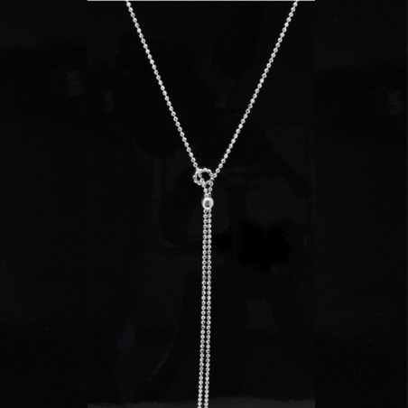 Collier Chaîne Fine En Argent Sterling 925 - Longueur Réglable 40-70cm - Pour Pendentifs