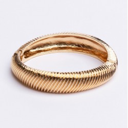 Bracelet Jonc Amok GOLD TORSADE Doré ARGELOUSE