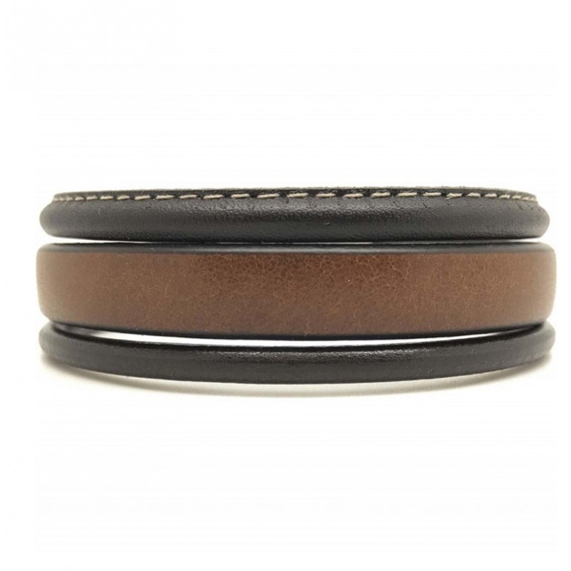 Bracelet De Montre Anne GEDDES En Cuir Marron 16mm - Neuf Avec Ses 2 Pompes, Compatible Montres Bébé