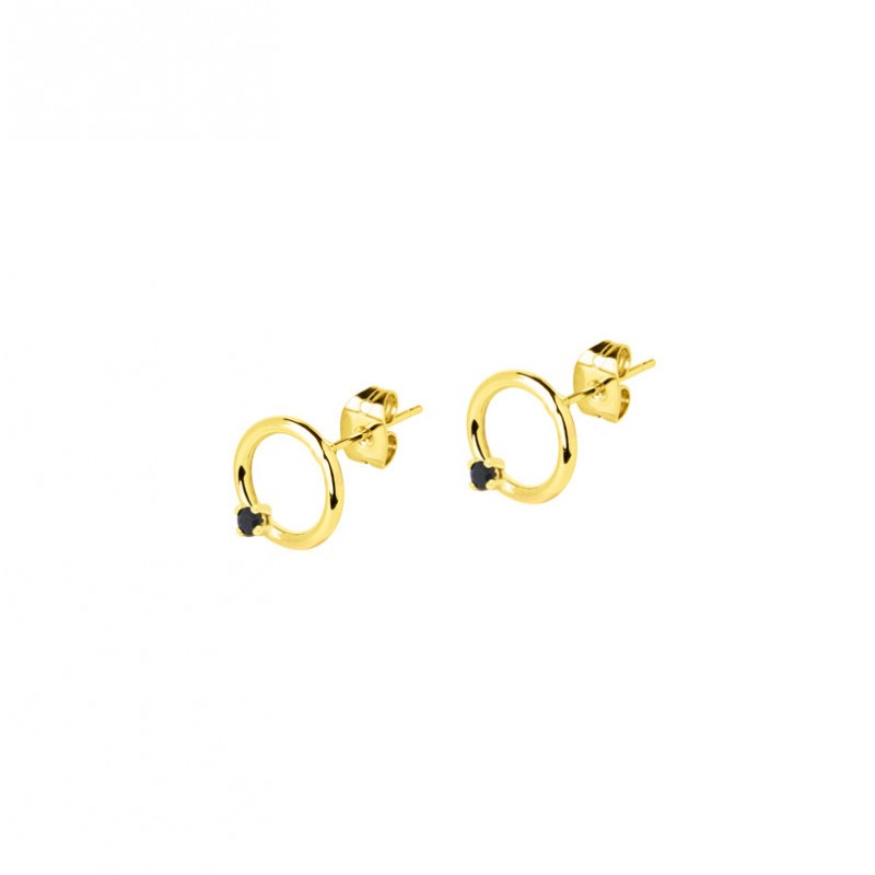 RI 38101 RUB GG | Bague rubis or jaune 750/18 ct avec diamants 0.08 ct H/si