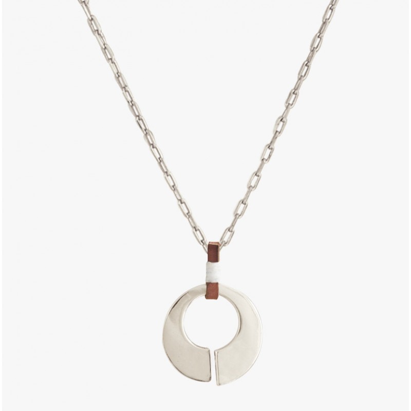 Collier ras du cou BRIDA Argent - Chaîne & Pendentif Mors design CXC Collier ras du cou BRIDA Argent - Chaîne & Pendentif Mors design CXC
