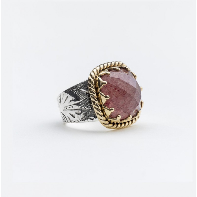 Bague Fantaisie Vintage Taille 57 - Style Rétro Chic - Occasion Avec Traces D'usure