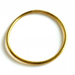 Bracelet Jonc Bouddhiste à mantra GOLD OR fin LA BLONDE AUX BIJOUX