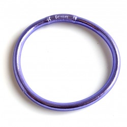 Bracelet Jonc Bouddhiste à mantra MAUVE épais LA BLONDE AUX BIJOUX
