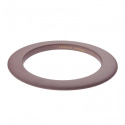 Bracelet JONC - OVALE BANGLE MATT TAUPE - VANESSA BARONI