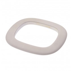 Bracelet JONC - SQUARE BANGLE MATT GREY - VANESSA BARONI