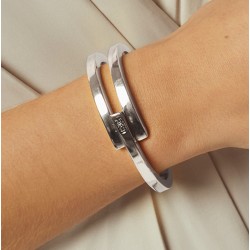 Bracelet Jonc Métal ajustable & Boucle mors BIJOUX CXC