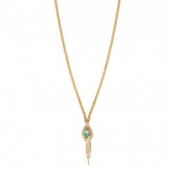 Collier chaîne SOLEIL doré...