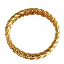 Bracelet Jonc Bouddhiste Chance TRESSE GOLD - Or MAISON IZEL