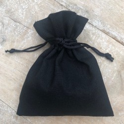 Bracelet perles homme élastiqué - Onyx noir & Oeil de tigre TAILLE M