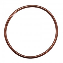 Bracelet Jonc BOUDDHISTE Chance - Texturé fin, Brown inédit signé Maison IZEL