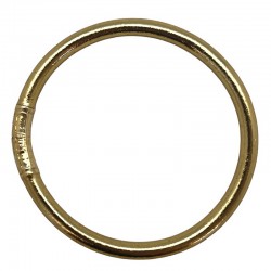 Bracelet Jonc BOUDDHISTE Chance - Texturé épais, Bronze gold inédit MAISON IZEL