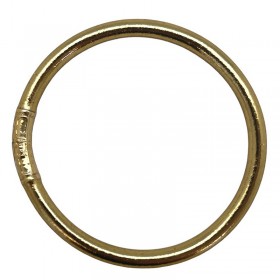 Bracelet Jonc BOUDDHISTE Chance - Texturé épais, Bronze gold inédit MAISON IZEL