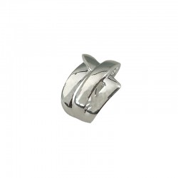 Bague large en Argent - Drapée, croisée, bombée & lisse BAGUES CANYON