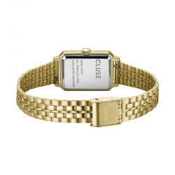 Montre Fluette Sand, Couleur or, cadran rectangle & bracelet oyster