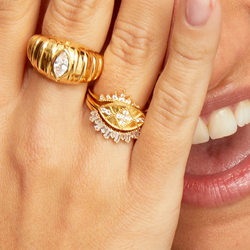Bague Céramique Blanche Pure - Taille 54, Large Et Bombée - Neuve Avec étiquettes