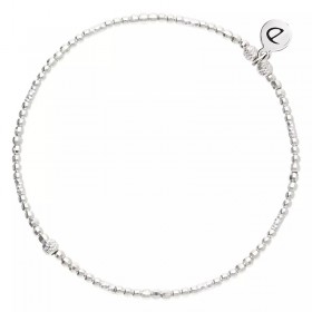 Bracelet élastique en Argent - Mini-boules diamantées & boules - DORIANE Bijoux