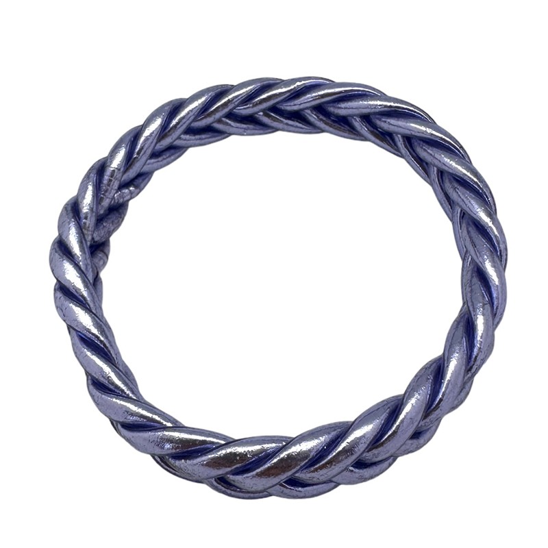 Bracelet Jonc BOUDDHISTE TRESSE Chance amour fortune - Lilas MAISON IZEL Bracelet Jonc BOUDDHISTE TRESSE Chance amour fortune - Lilas MAISON IZEL