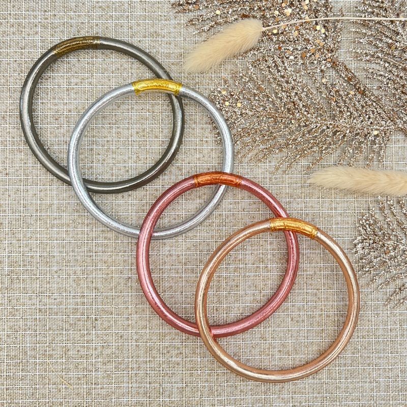 Vpanda Bracelet Jonc Épais En Acrylique Pour Femme – Géométrique Et Irrégulier, Élastique, Diamètre 6,5 Cm